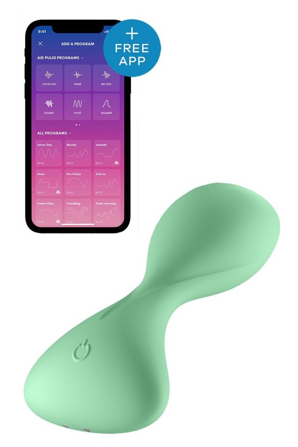 Смарт анальний вібратор Satisfyer Trendsetter зелений