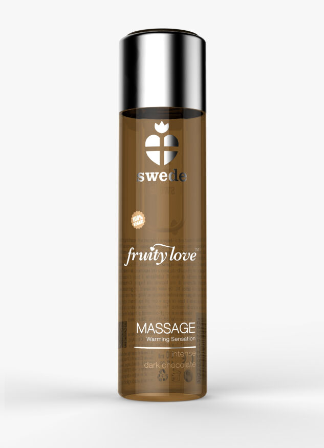 Масажна олія - Swede Fruity Love Intense Dark Chocolate, 60 мл