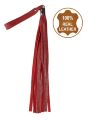 Флоггер из натуральной кожи Flirty Soft Leather - Red, BM-00025