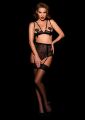 Бюстгальтер открытый OhMyG! Paris Half Bra кружевной, черный, S/M