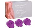 Комплект сменных насадок Womanizer L - фиолетовый (3шт)