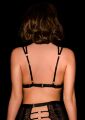 Бюстгальтер открытый OhMyG! Paris Half Bra кружевной, черный, L-XL