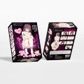 Набор Liebe Seele Pink Glossy 7pcs Bondage Kit, фиксаторы, ошейник с поводком, кляп, флоггер, маска