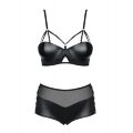 Комплект Obsessive Leatheria 2-pcs set black, S/M