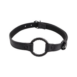 Кляп кольцо Black Metal O-Ring Gag Fierce Euphoria Chisa