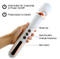 Вибромассажер Boss Series - Massager Super Powerful USB White 10 Function, BS2200011