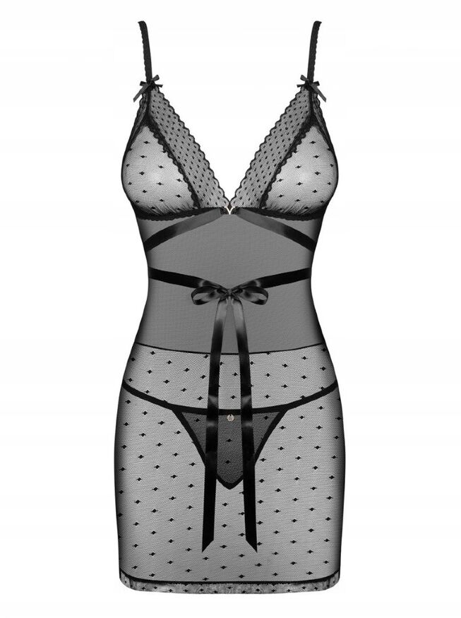 Пеньюар Obsessive BOWESSA S/M