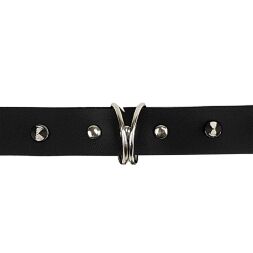 Нашийник з шипами та повідцем Art of Sex - Collar Spikes and Leash