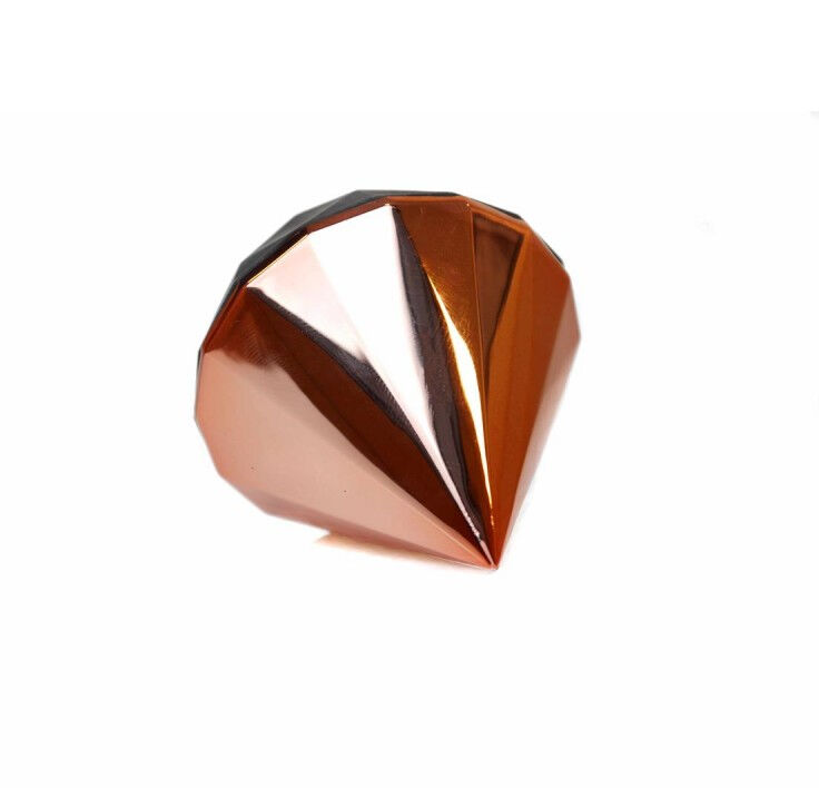 Вакуумный стимулятор клитора Diamond, розовое золото