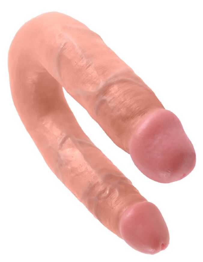 Двойной фаллоимитатор Pipedream King Cock M Double Trouble, Flesh