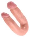 Двойной фаллоимитатор Pipedream King Cock M Double Trouble, Flesh