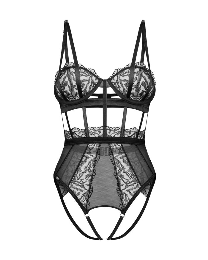 Боди Obsessive Hersis crotchless teddy L/XL