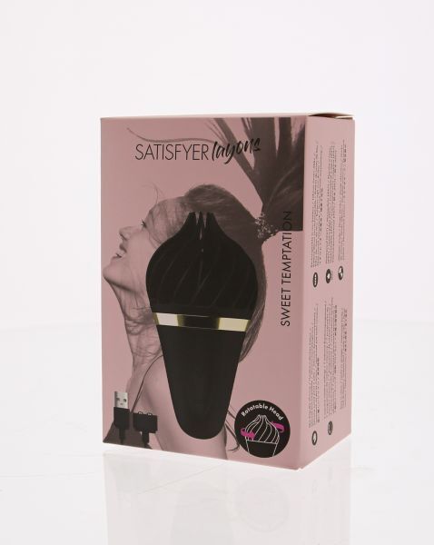 Вибростимулятор SATISFYER LAYONS SWEET TEMPTATION BLACK