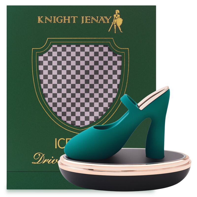 Изысканный вибратор на палец Knight Jenay ICE &amp; FIRE, лубрикант в комплекте