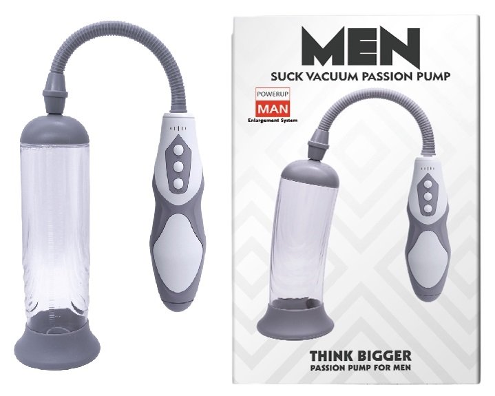 Автоматична вакуумна помпа із зарядкою від USB CANWIN Man Suck Vacuum Passion Pump - P688AU