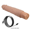 Реалістичний вібратор - Pretty Love Rufus Realistic Vibrating Dildo Flesh