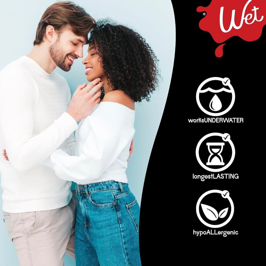 Лубрикант на силіконовій основі Wet Platinum Premium Lubricant, 124 мл