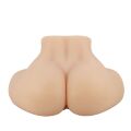 Мастурбатор вагина-анус с вибрацией Crazy Bull - Hailey soft skin, BM-009242Z