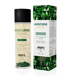 Розпродаж!!! Масажна олія EXSENS Aventurine Avocado (антистрес) 100мл (термін 09.2025)