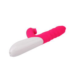 Вібратор кролик із вакуумною стимуляцією CHISA Intimate Melody Clit Kisser THruster, рожевий