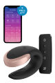 Люксовый Smart вибратор для пар Satisfyer DOUBLE LOVE BLACK