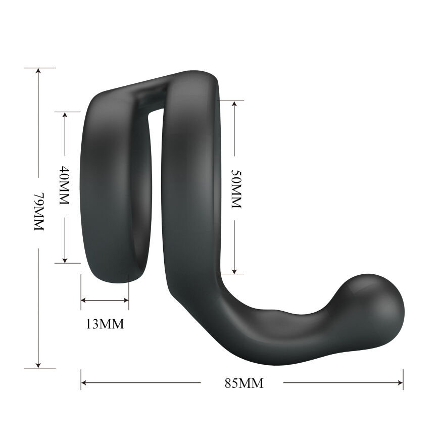 Ерекційне кільце Crazy Bull - Yancy Silicone Cock Ring, BI-210231