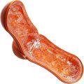 Мастурбатор Tenga Flip Orb  -  Sunset Orange, з можливістю зміни тиску та стимулювальними кульками всередині
