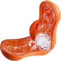Мастурбатор Tenga Flip Orb  -  Sunset Orange, з можливістю зміни тиску та стимулювальними кульками всередині