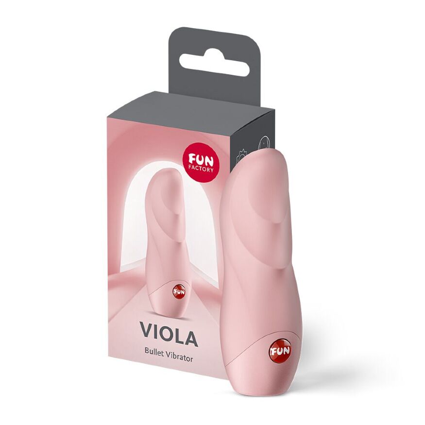 Компактный вибратор Fun Factory Viola Soft Pink