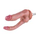 Двойной фаллоимитатор для секс-машин Hismith Double Penetrator, 9.25″ (мятая упаковка!!!)