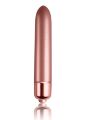 Вибропуля 10 скоростей Rocks Off RO-90mm Touch of Velvet Rose Blush матовая