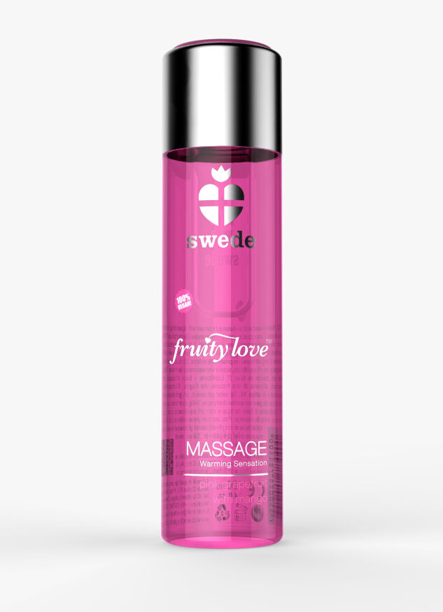 Масажна олія - Swede Fruity Love Pink Grapefruit With Mango, 120 мл