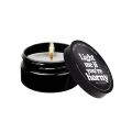 Массажная свеча мини с ароматом ванильного крема Light Me if You're Horny 50g