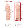 Насадка на член Kokos Extreme Sleeve ES.11 розмір M, потовщувальна, стимулюючий рельєф