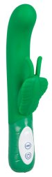 Hi-tech вібратор - кролик - Champion Butterfly Vibrator Green
