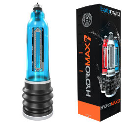 Чоловіча гідро помпа - Hydromax 7 blue Penispump