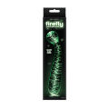 Фаллоимитатор стеклянный светящийся NS Novelties FIREFLY GLASS G SPOT GLOW WAND CLEAR
