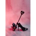 Стек чорний з черепом (шкіра) чорний Slap SK1.1/38