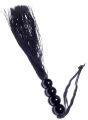 Силиконовый флогер ( длина 37 см ) Fetish Boss Series - Silicone Whip Black 14", BS6100042