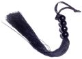 Силиконовый флогер ( длина 37 см ) Fetish Boss Series - Silicone Whip Black 14", BS6100042