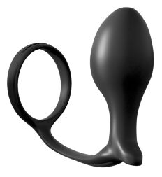 Анальний стимулятор з ерекційний кільцем AFC Ass-Gasm Cock Ring Advance
