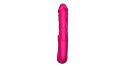 Оригінальний реалістичний hi-tech вібратор подвійної дії - Realistic Tongue Stimulating Dildo Vibrator