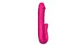 Оригінальний реалістичний hi-tech вібратор подвійної дії - Realistic Tongue Stimulating Dildo Vibrator