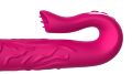 Оригінальний реалістичний hi-tech вібратор подвійної дії - Realistic Tongue Stimulating Dildo Vibrator