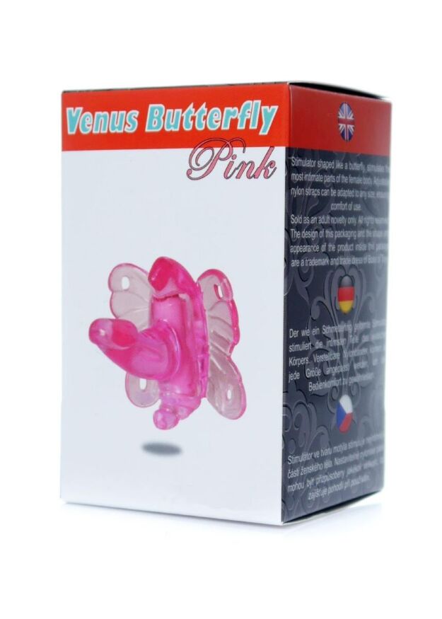 Вібростимулятор  метелик- Venus Butterfly Pink