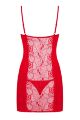 Комплект Obsessive Heartina сорочка и стринги L/XL