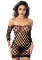 Мини платье Daring Deluxe Fence Net Black