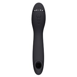 Вакуумний стимулятор для точки G та клітора з вібрацією Womanizer OG Dark Grey, 12 рівнів, 3 режими