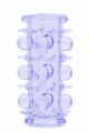 Насадка стимулирующая BOSS Stretchy Sleeve Blue, BS6700013