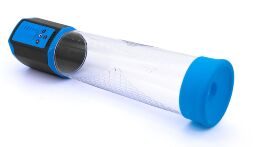 Автоматична вакуумна помпа із зарядкою від USB CANWIN Passion Pump Men BLUE - P638AU
